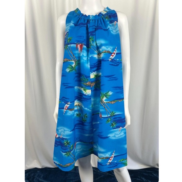 Vintage 70’s ‘Made in Hawaii’ 2 Piece Set • Hawaiian Print - Shirt and Dress - S - Picture 3 of 10